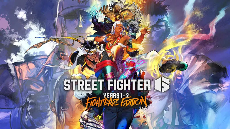 Street Fighter 6 Years 1-2 Fighters Edition art released by Capcom for the Nintendo Switch 2 announcement.